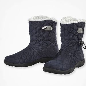 Coldwater Creek Quilted Fleece Boots NWT